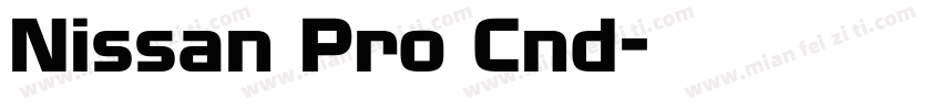 Nissan Pro Cnd字体转换